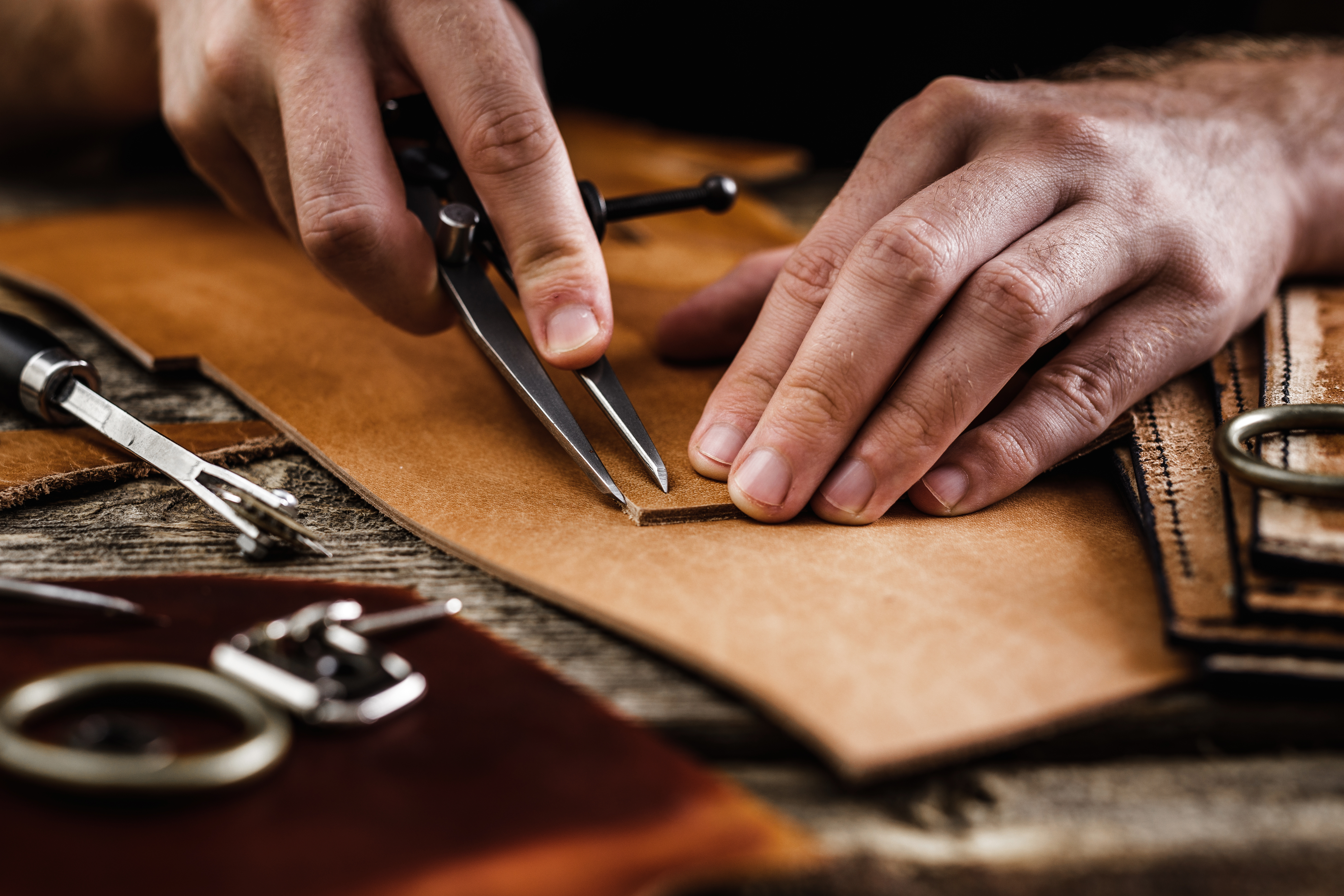 Leather manufacturing process